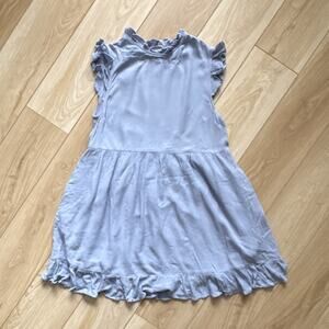 Urban Outfitters Mini Dress Ruffle Sleeveless Crinkle Romantic Coquette - XS